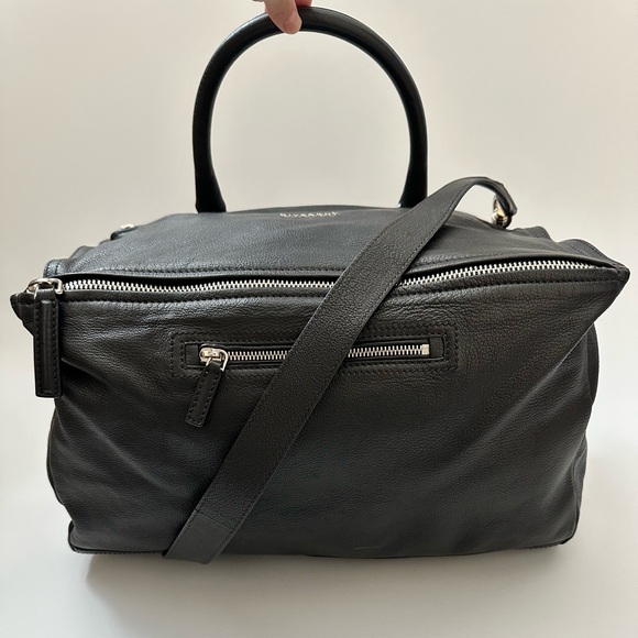 Givenchy leather Pandora Large, Black, Pre owned - Picture 2 of 11
